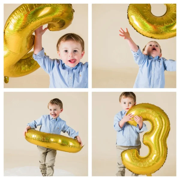 Mini-session anniversaire au studio à Mouscron