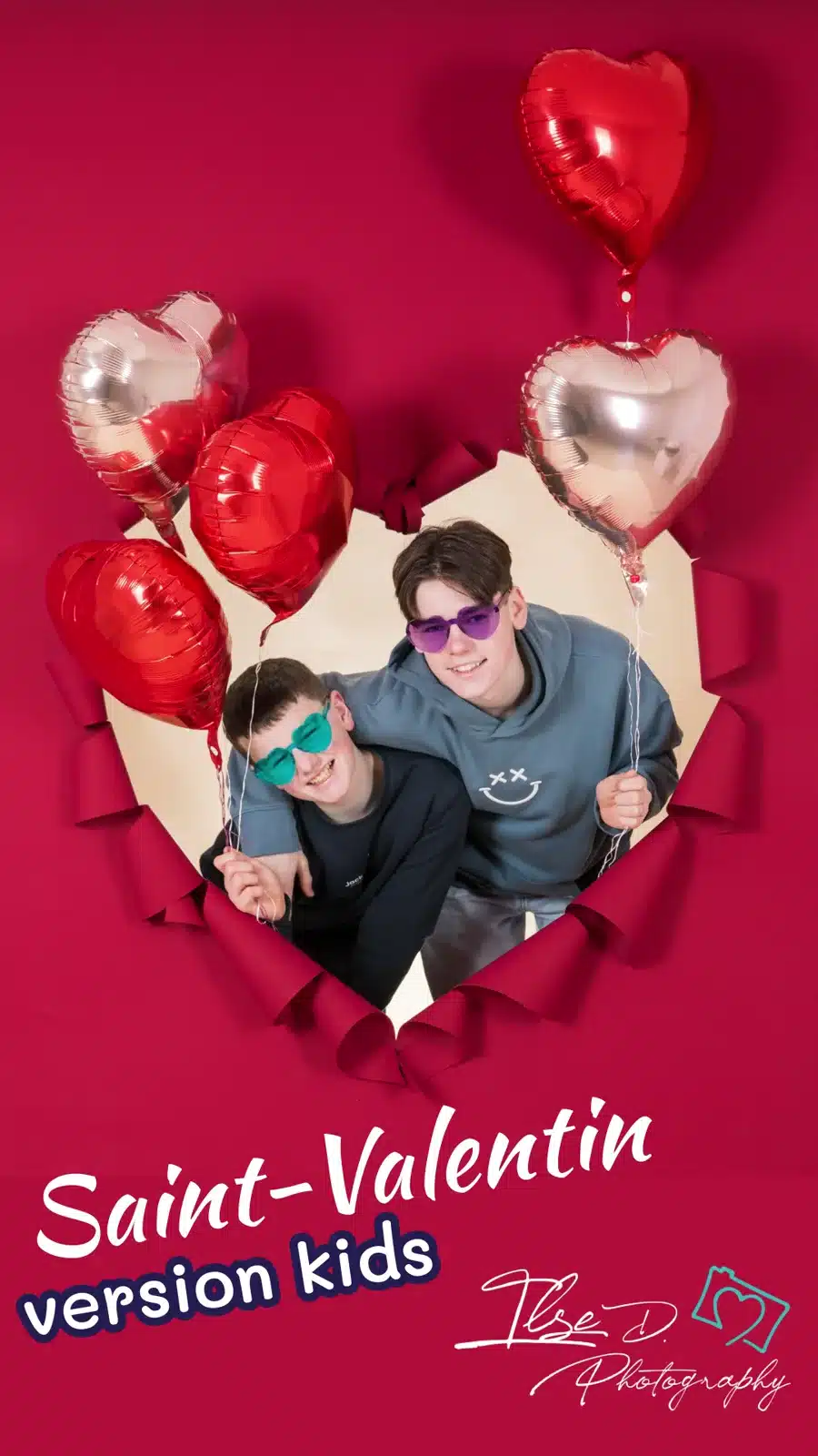 Visuel de la mini-session Saint-Valentin 2026 pour enfants